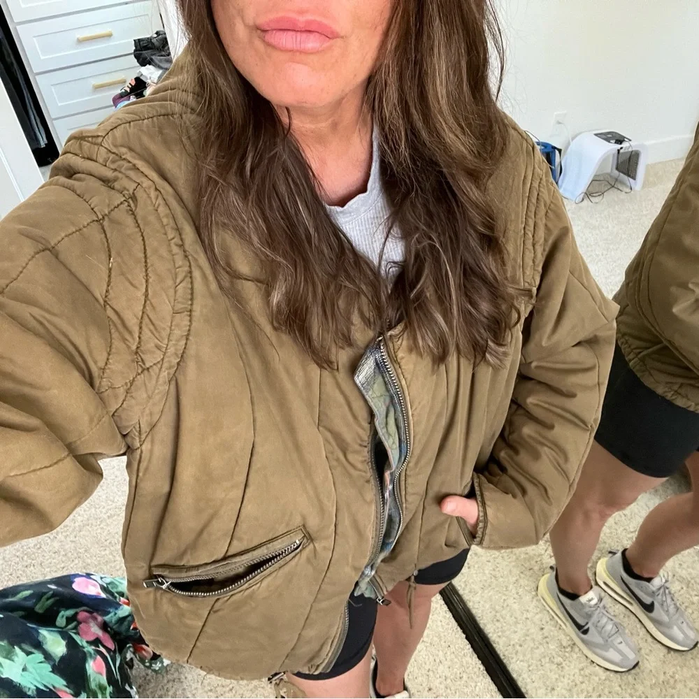 FREE PEOPLE PLAID JACKET - Picture 3 of 10